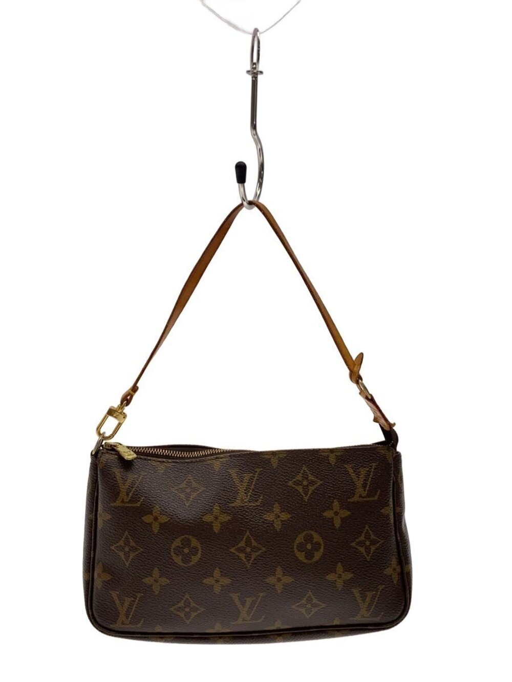 Louis Vuitton Pochette Accessoires Monogram Canvas Pouch Brown